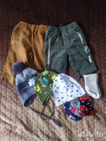 Вещи пакетом на мальчика 74
