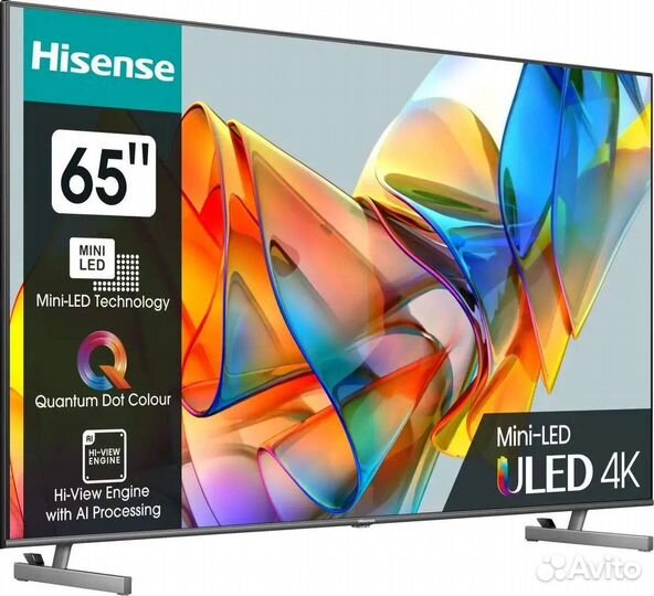 Новый телевизор Hisense 65U6KQ Qled MiniLed 65