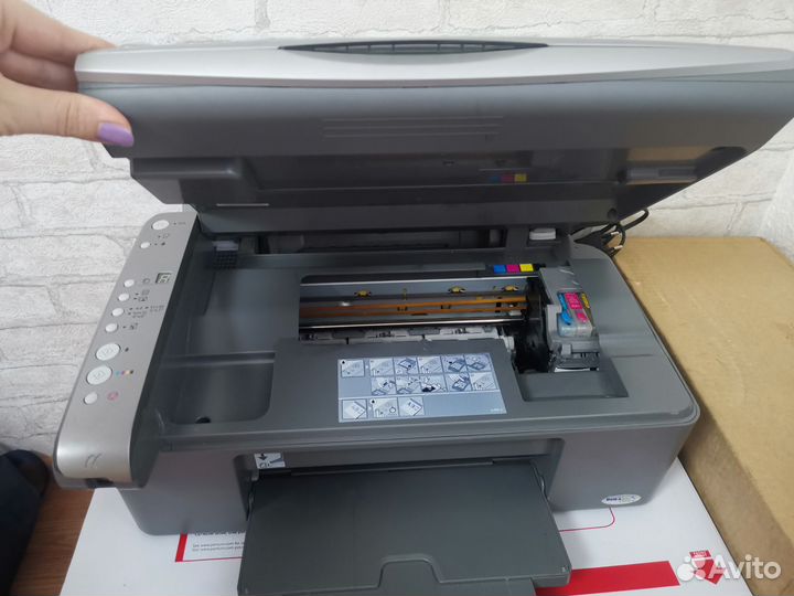 Принтер сканер копир струйный Epson Stylus CX4100