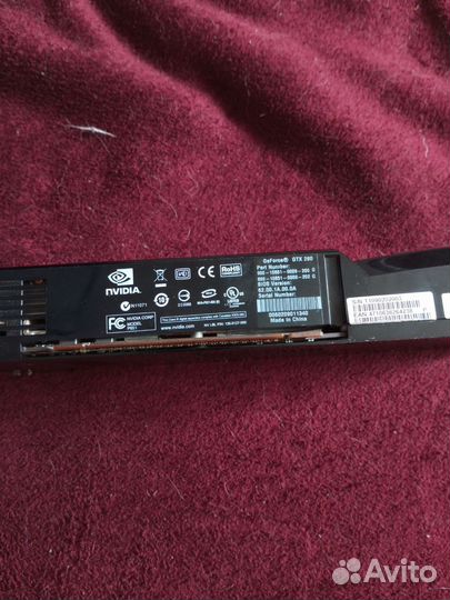 Видеокарта GeForce GTX 260
