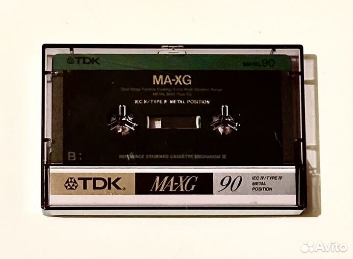 Топовый метал аудиокассета TDK MA-XG 90