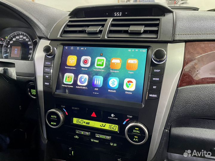 Камри android магнитола