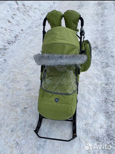 Санки-коляска