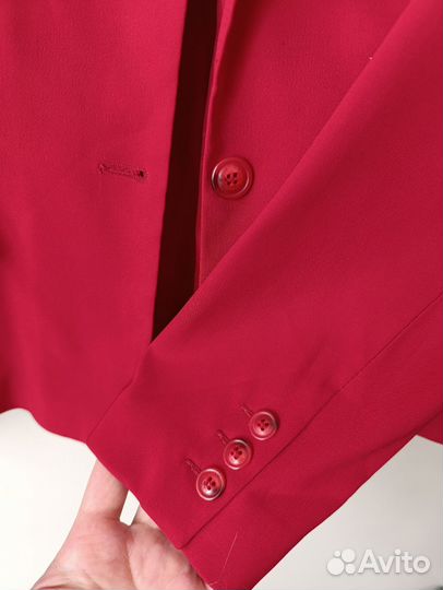 Пиджак женский 48 красный