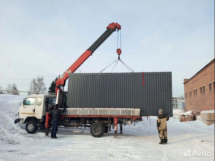 Бытовка строительная утепленная