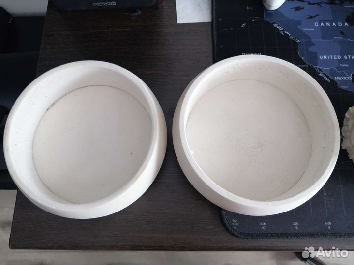 Кашпо гипсовые