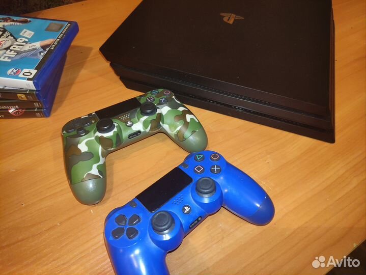 Sony PS4 pro 1tb игры в комплекте