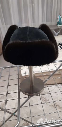 Норковая шапка ушанка