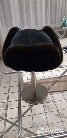 Норковая шапка ушанка