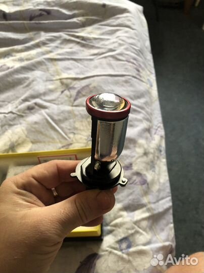 Лед лампы h4 с линзой