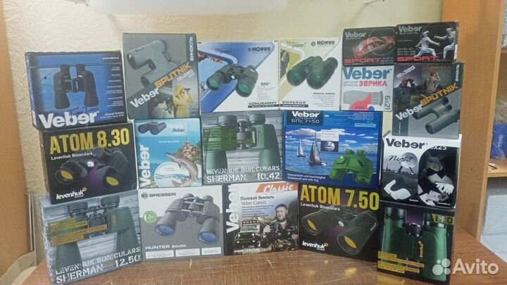 Бинокли Veber, Levenhook, Discovery