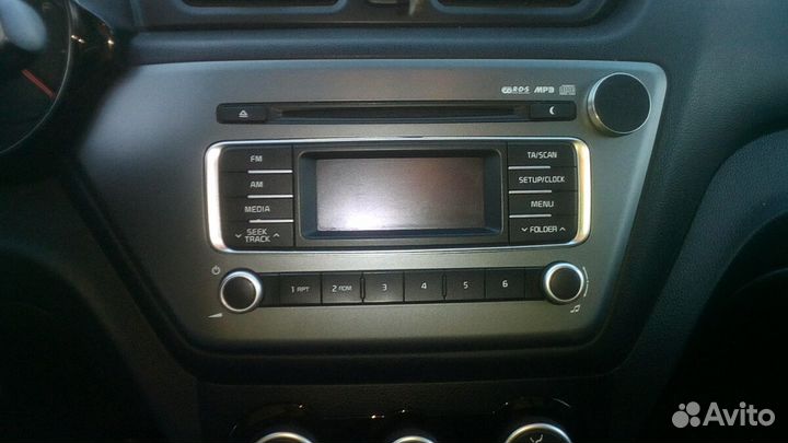 Штатная магнитола на KIA-RIO