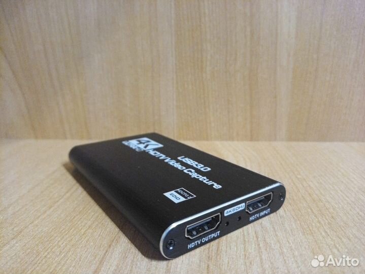 Карта видеозахвата 4K USB 3.0, 1080P, 60 Гц