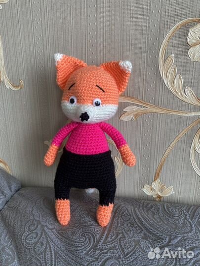 Лисенок игрушка