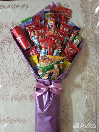 Детские сладкие букеты