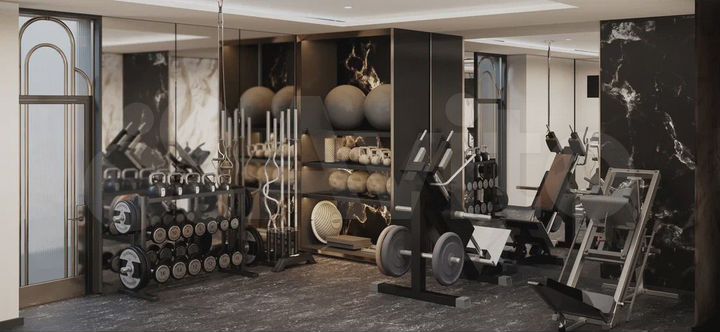 1-к. апартаменты, 34,4 м², 1/3 эт.