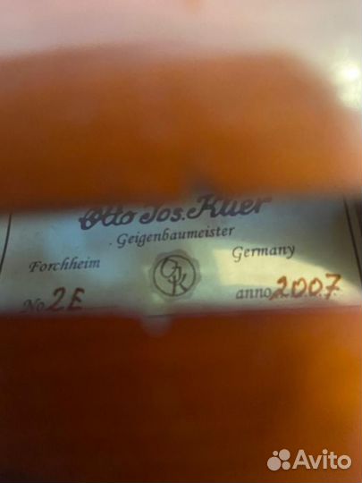 Скрипка 3/4, немецкая otto JOS