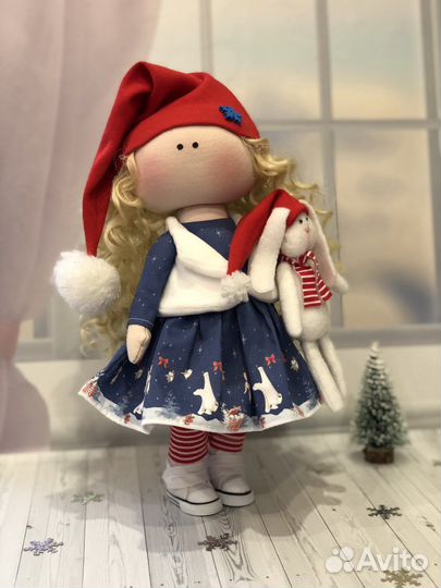 Интерьерная кукла ручной работы