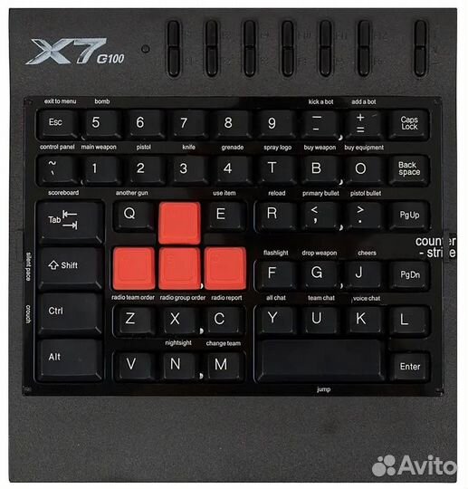 Игровой блок A4tech X7-G100