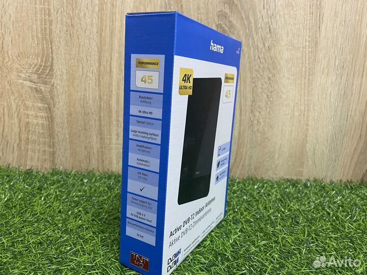 Комнатная DVB-T2 антенна hama H-121703