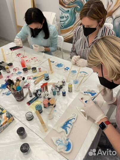 Мастер класс по эпоксидной смоле