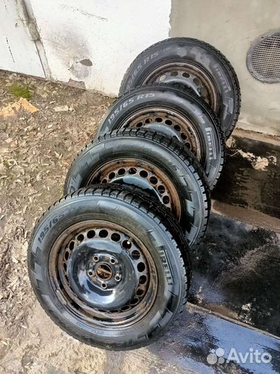 Колеса в сборе r15 5 112 pirelli ice zero зимние