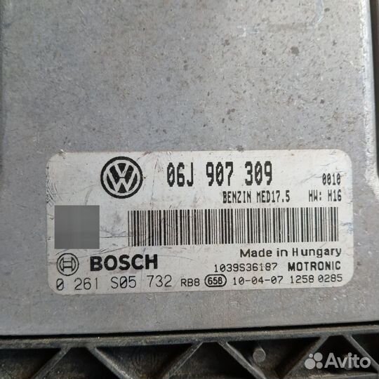 Эбу Volkswagen Passat B6