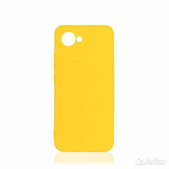 Силиконовый чехол для Realme C30 DF rmCase-18 (yel