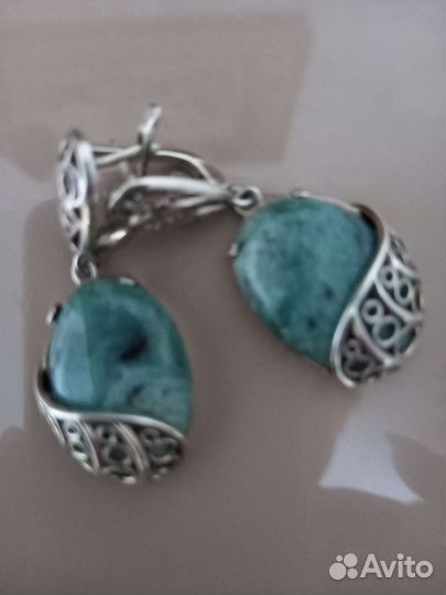 Серебряные серьги