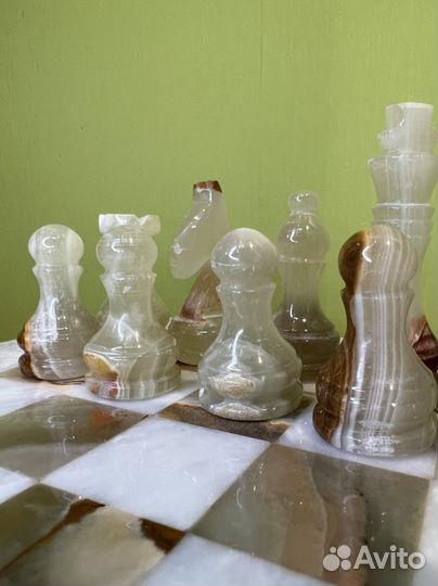 Шахматы из оникса, доска 30*30