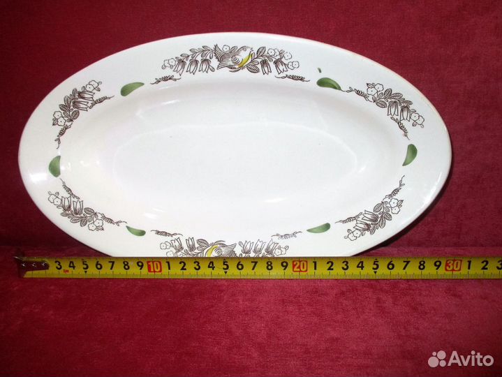 Селедочница Фарфор зик конаково Клеймо 74-91г