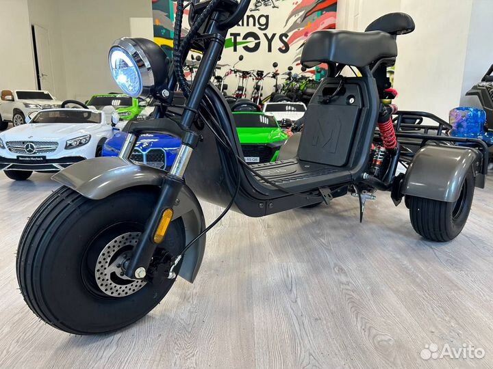 Электроскутер GT X5 Trike Brown