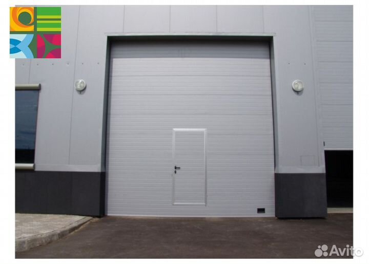 Ворота гаражные alutech