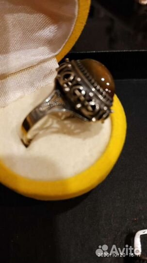 Кольцо серебро СССР