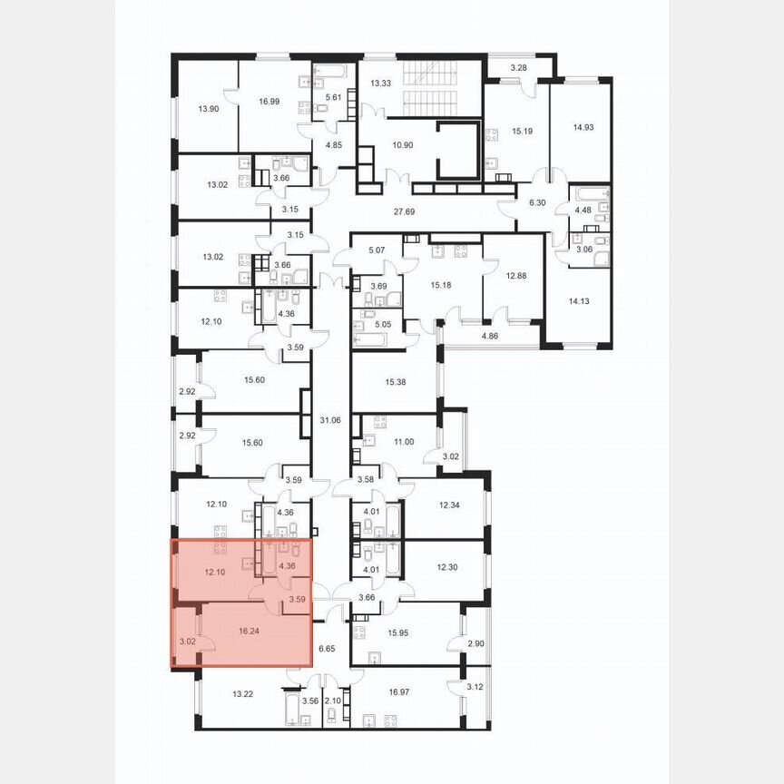 1-к. квартира, 37,8 м², 4/9 эт.