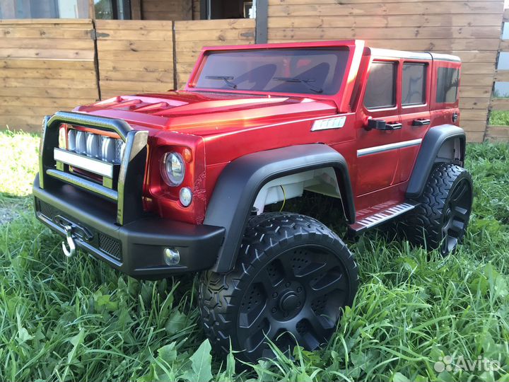 Электромобиль mercedes Гелендваген двухместный пол