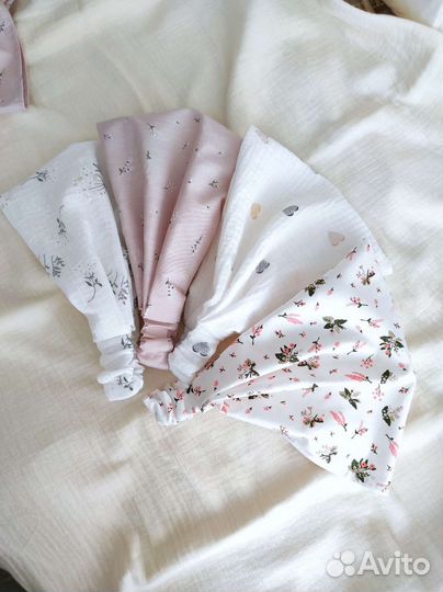 Косынка на резинке бандана