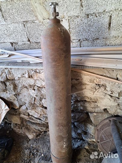 Кислородный сварочный баллон 40л бу
