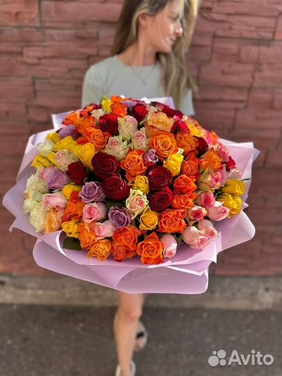 Букеты из 101 розы