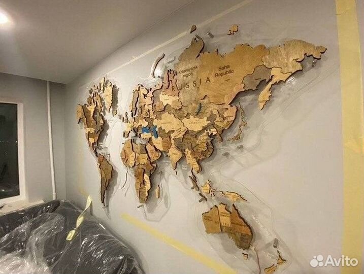 Карта мира 12012