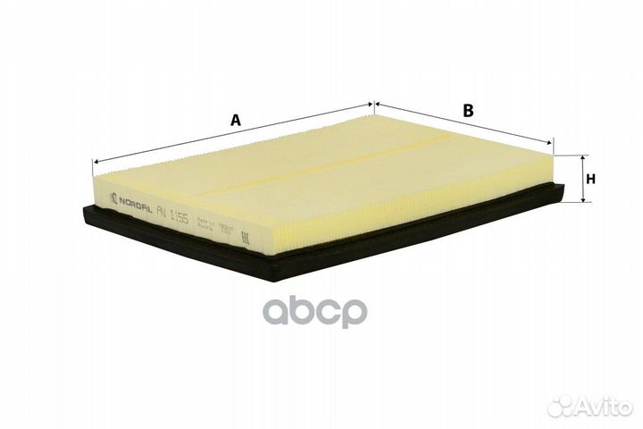 Фильтр воздушный Toyota Camry 2.0 01/15 2.5 vvti