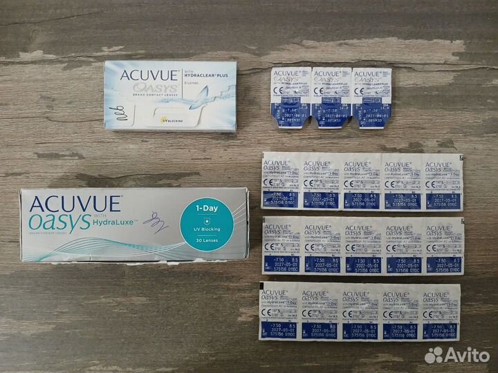 Контактные линзы Acuvue Oasys -5,75 -7,5