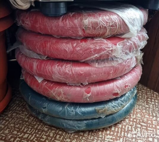 Диски обрезиненные MB barbell d26мм 20кг и 25кг