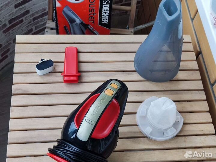 Пылесос для автомобиля black & decker adv1210
