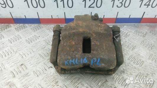 Суппорт тормозной передний левый nissan almera N16