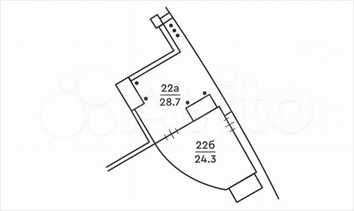 Торговая площадь, 53 м²
