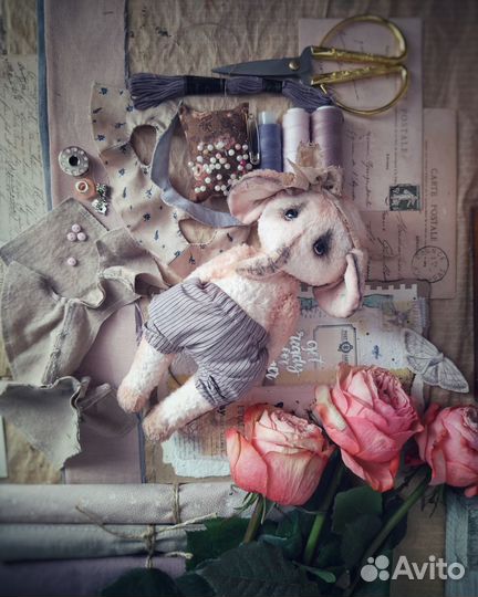 Мишка тедди ручная работа