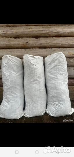 Сено люцерны в мешках 80 литров