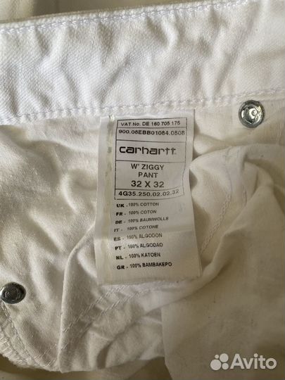 Джинсы Carhartt не WIP оригинал