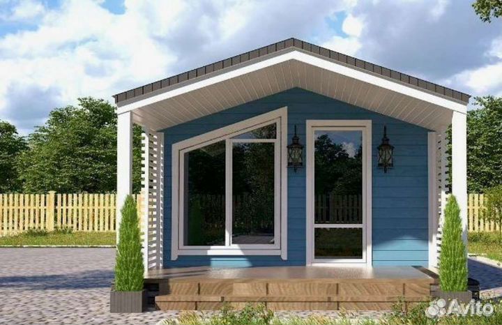 Современный модульный дом 30-35-40кв.м